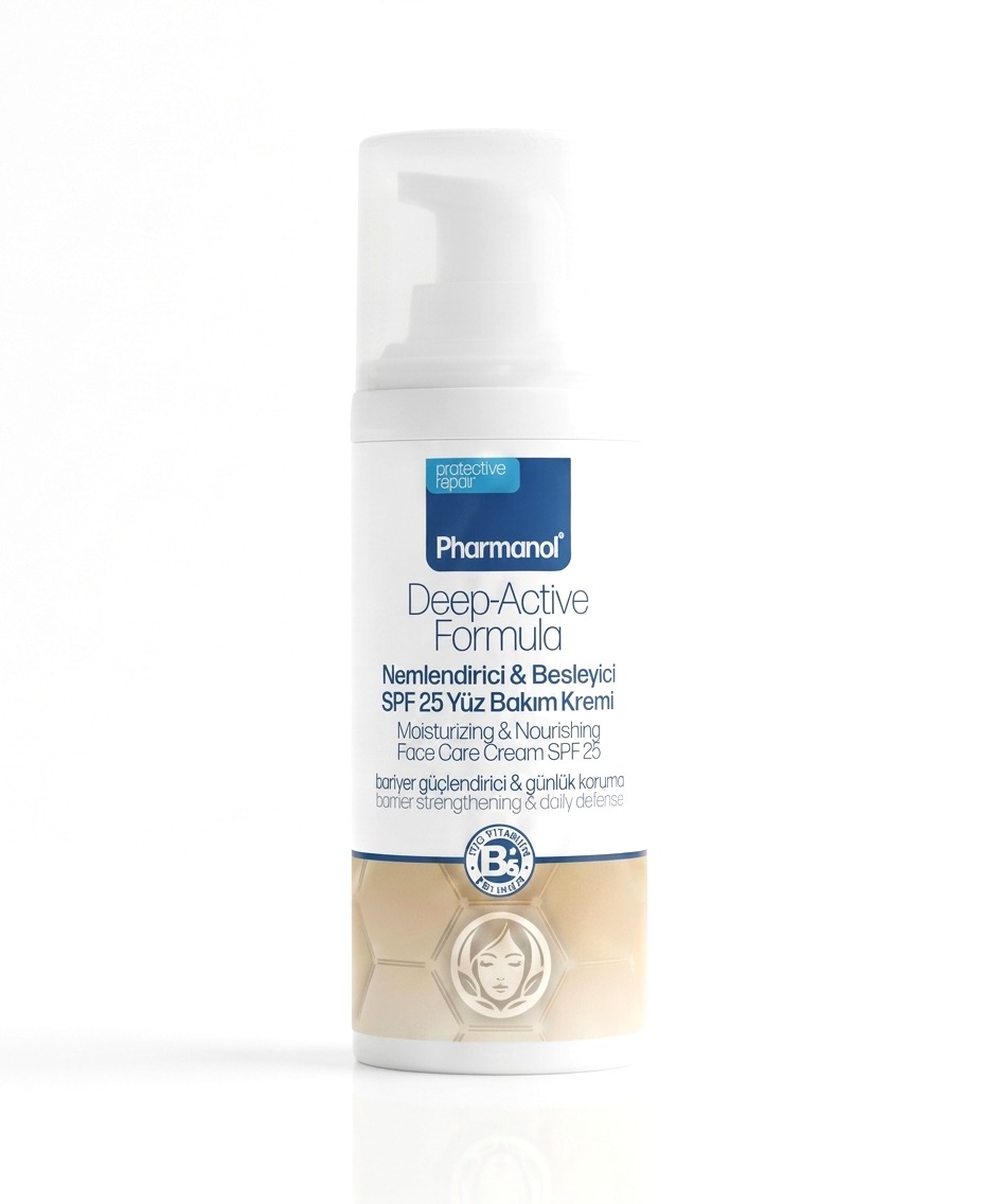 Pharmanol® Nemlendirici & Besleyici SPF 25 Yüz Bakım Kremi